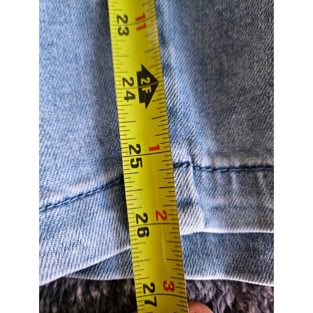 NWOT Risen Los Angeles Pleated Wide Leg Crop Jeans Size 11/30 High Rise Denim - Picture 7 of 7